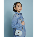 Milledeux Small Velvet Bag Light Blue 5