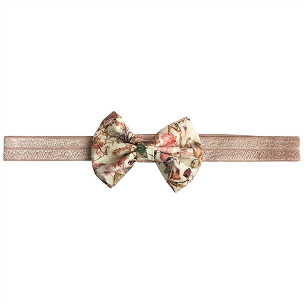 Milledeux Small Bowtie Elastic Hairband Liberty Wild Flowers F