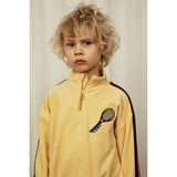 Mini Rodini Yellow Tennis Emb Terry Halfzip Sweatshirt 2