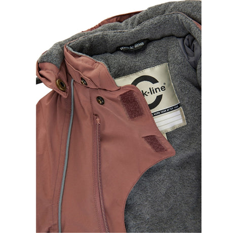 Mikk-Line Nylon Baby Snow Suit Nutmeg 2