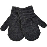 Mikk-Line Magic Mittens 3-Pack Black Antrazite Black