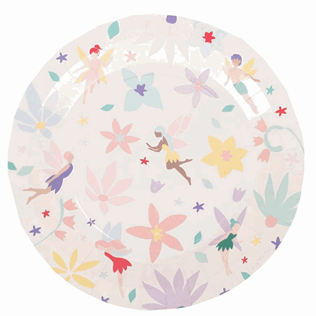 My Little Day Fairies Plates 8 Pcs