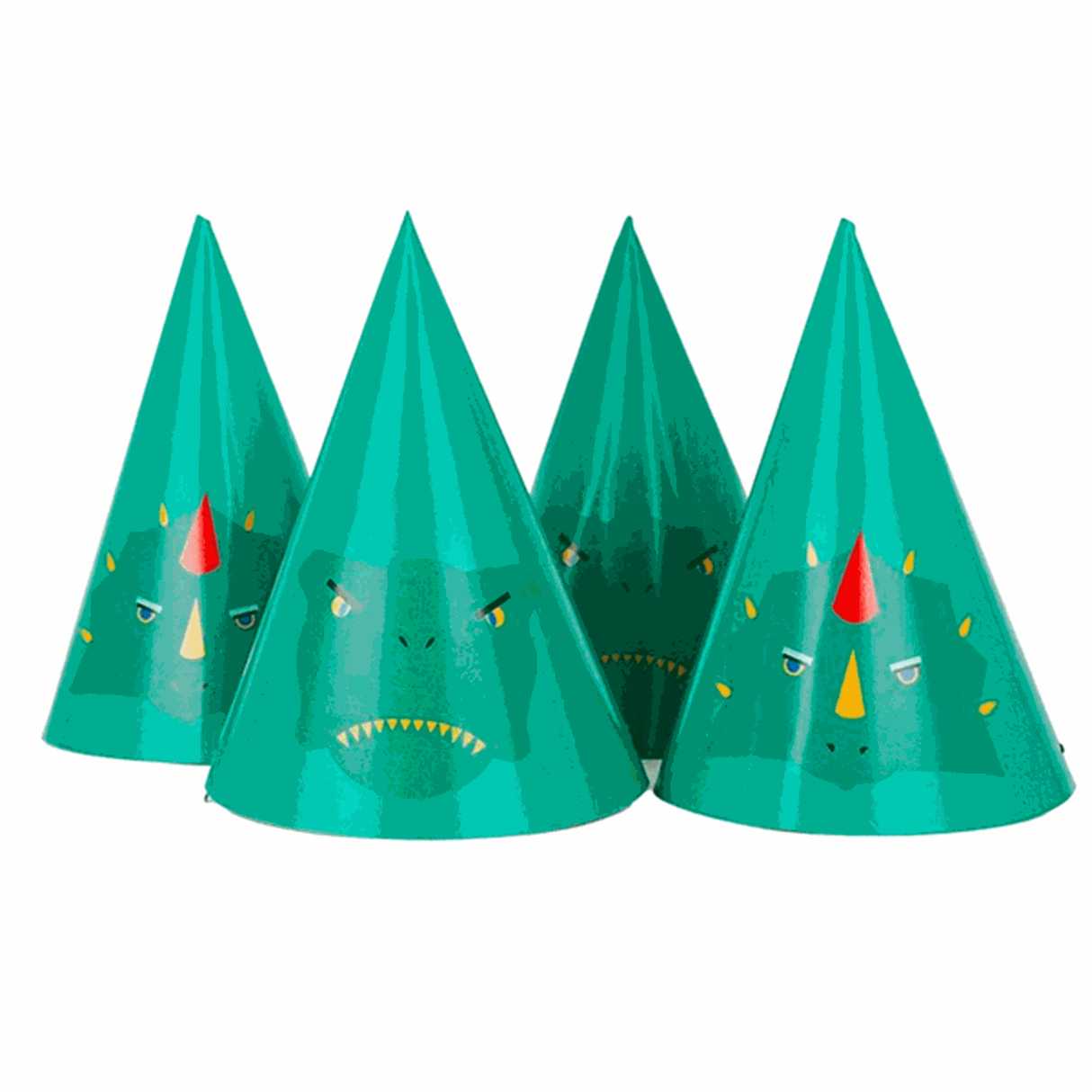 My Little Day Dino Party Hats 8 pcs