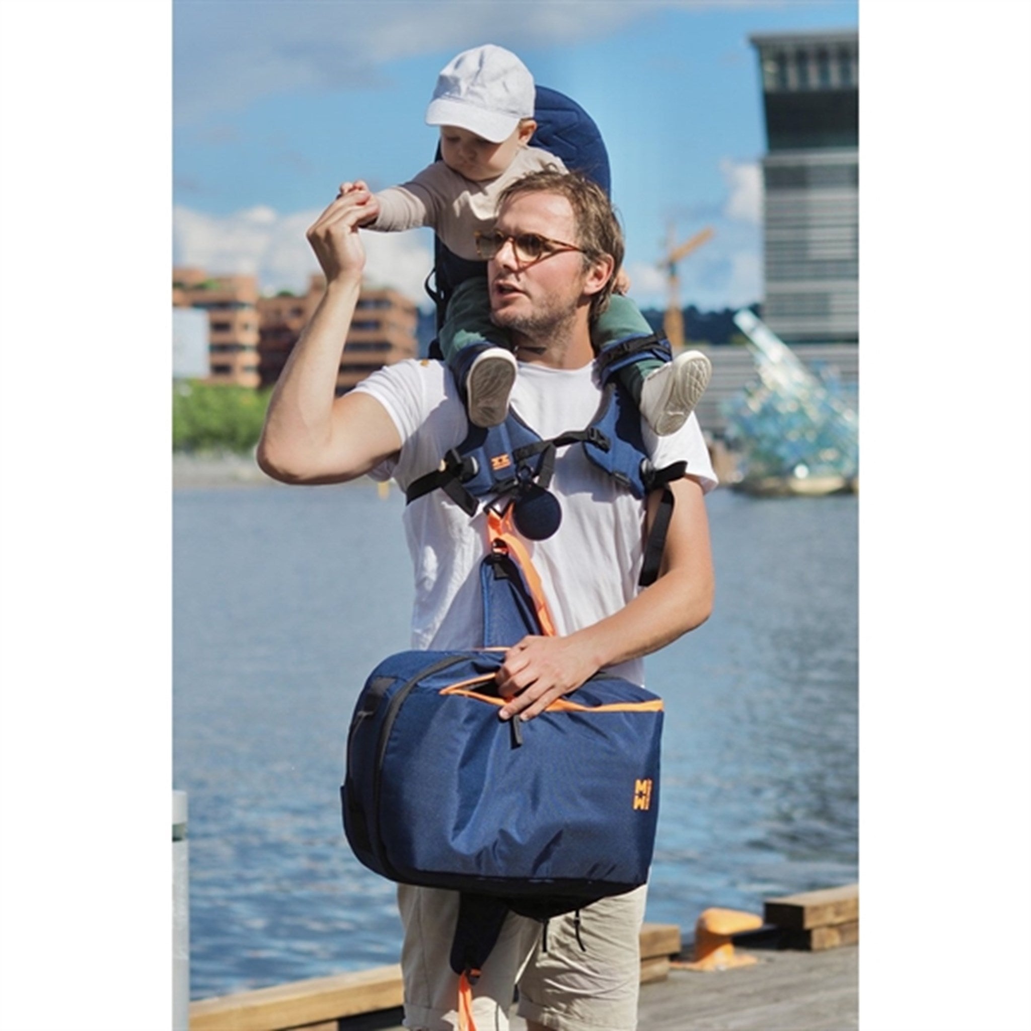 MiniMeis Backpack Navy Blue 5