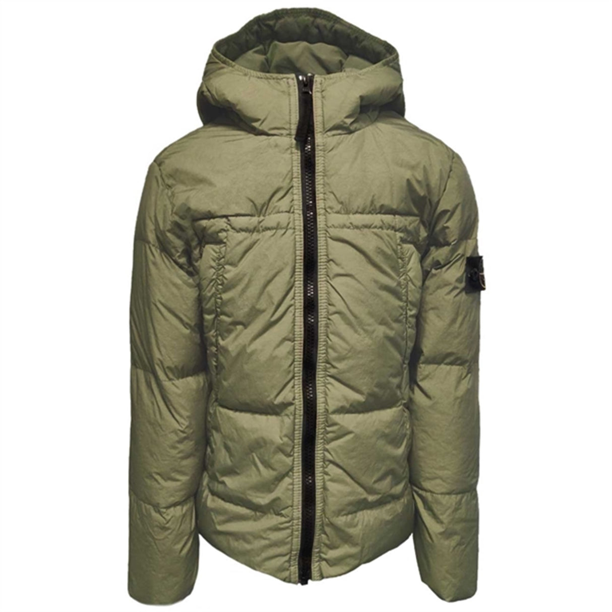 Stone Island Junior Down Jacket Olive Green