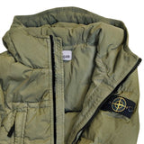 Stone Island Junior Down Jacket Olive Green 4