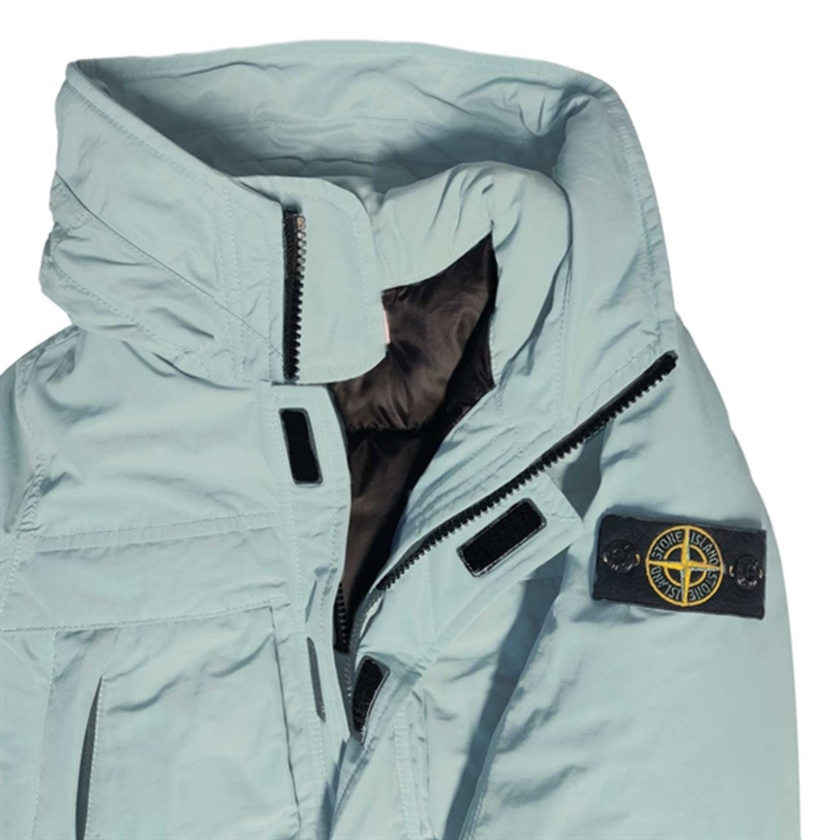 Stone Island Junior Down Jacket Dusty Blue