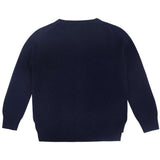 HOLMM Navy Molly Cashmere Knit Cardigan 3