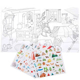 Moulin Roty Colouring Book