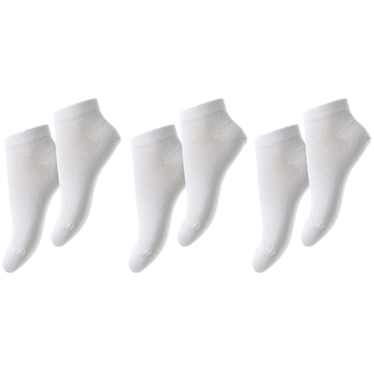 MP 99012 Plain Cotton Footie White 3-Pack