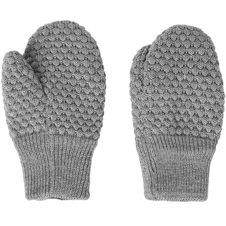 MP Oslo Baby Mittens Grey Melange 97233 66