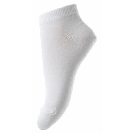 MP Cotton Plain Footies White