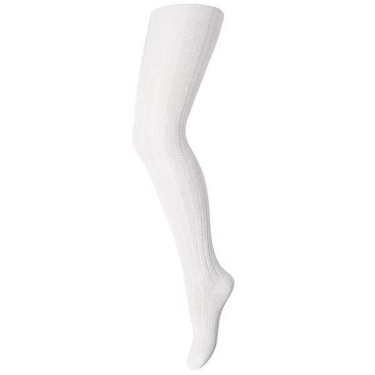 MP Cotton Rib Tights White