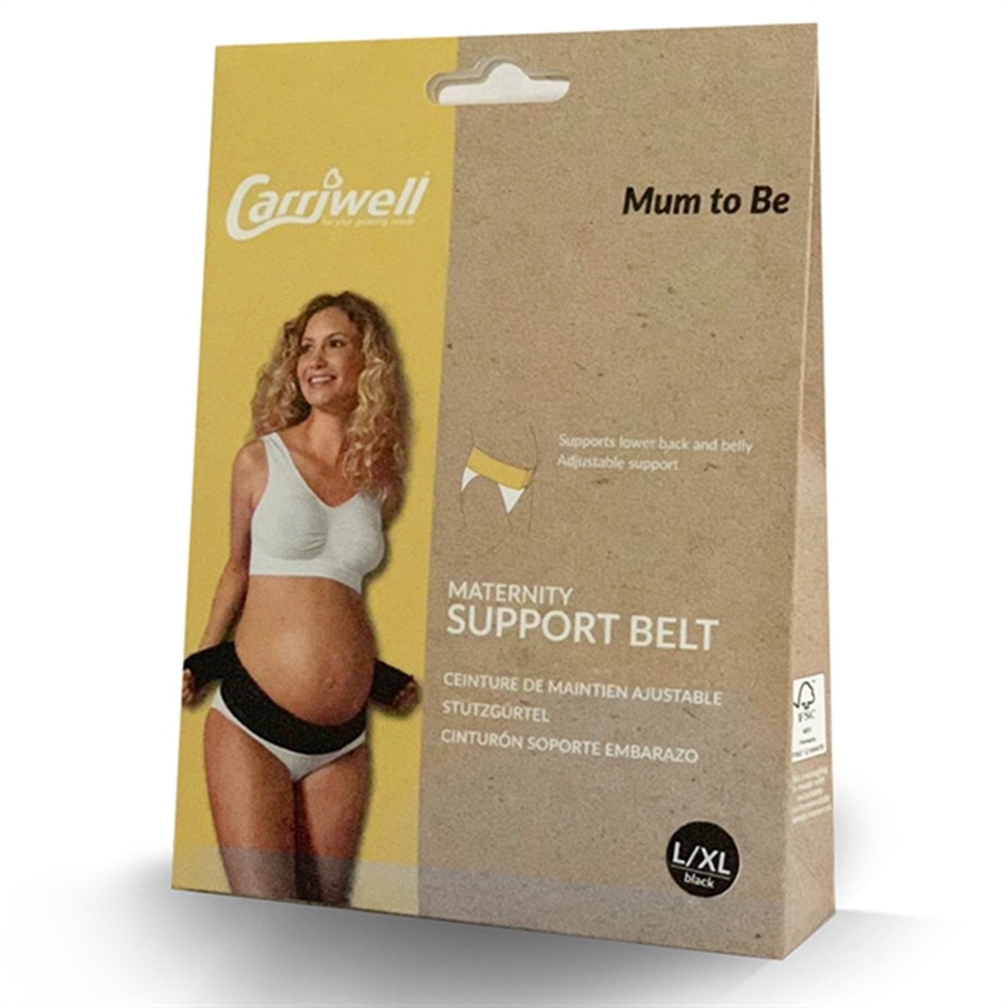 Carriwell Maternity Support Belt White 6