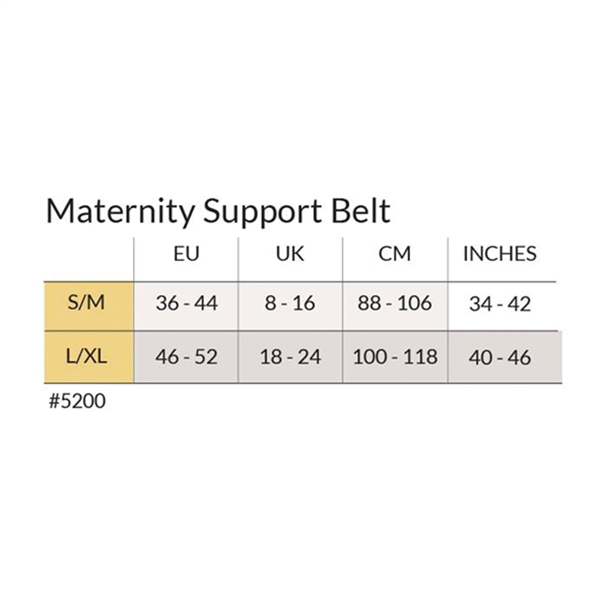 Carriwell Maternity Support Belt White 3