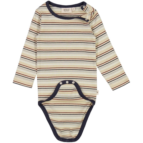 Wheat Multi Stripe Plain Body 2