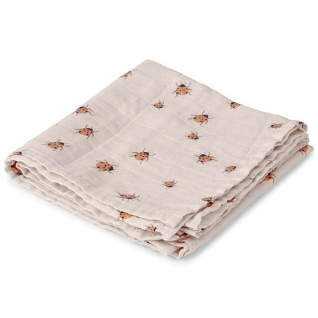 Vanilla COPENHAGEN Swaddle Ladybug