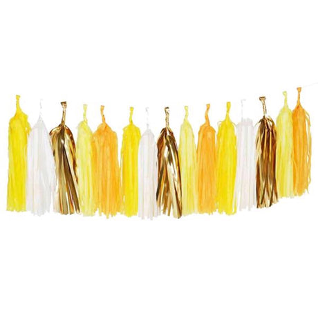 Meri Meri Tassel Guirlande Yellow