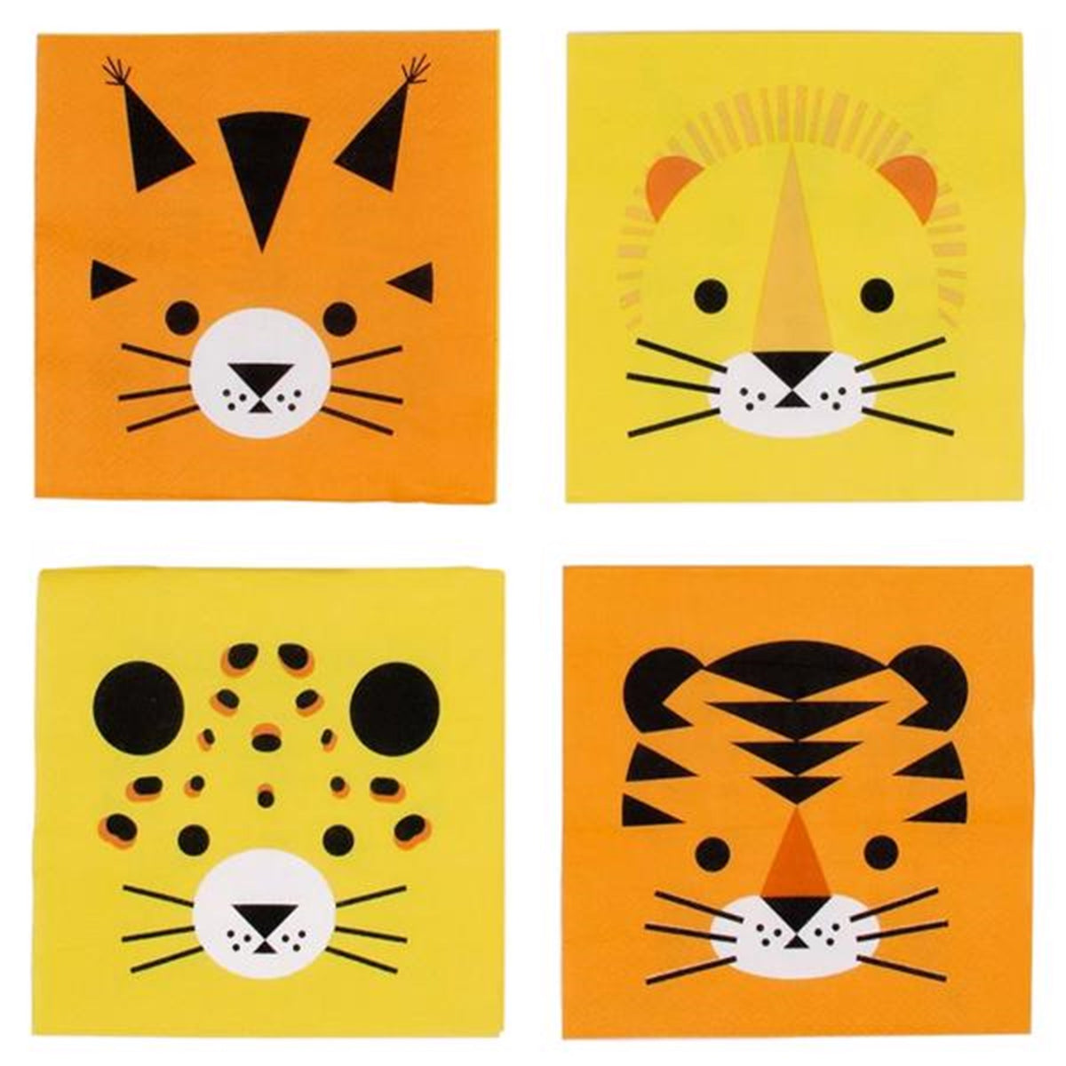 Meri Meri Napkin Mini Felines 20 Pcs