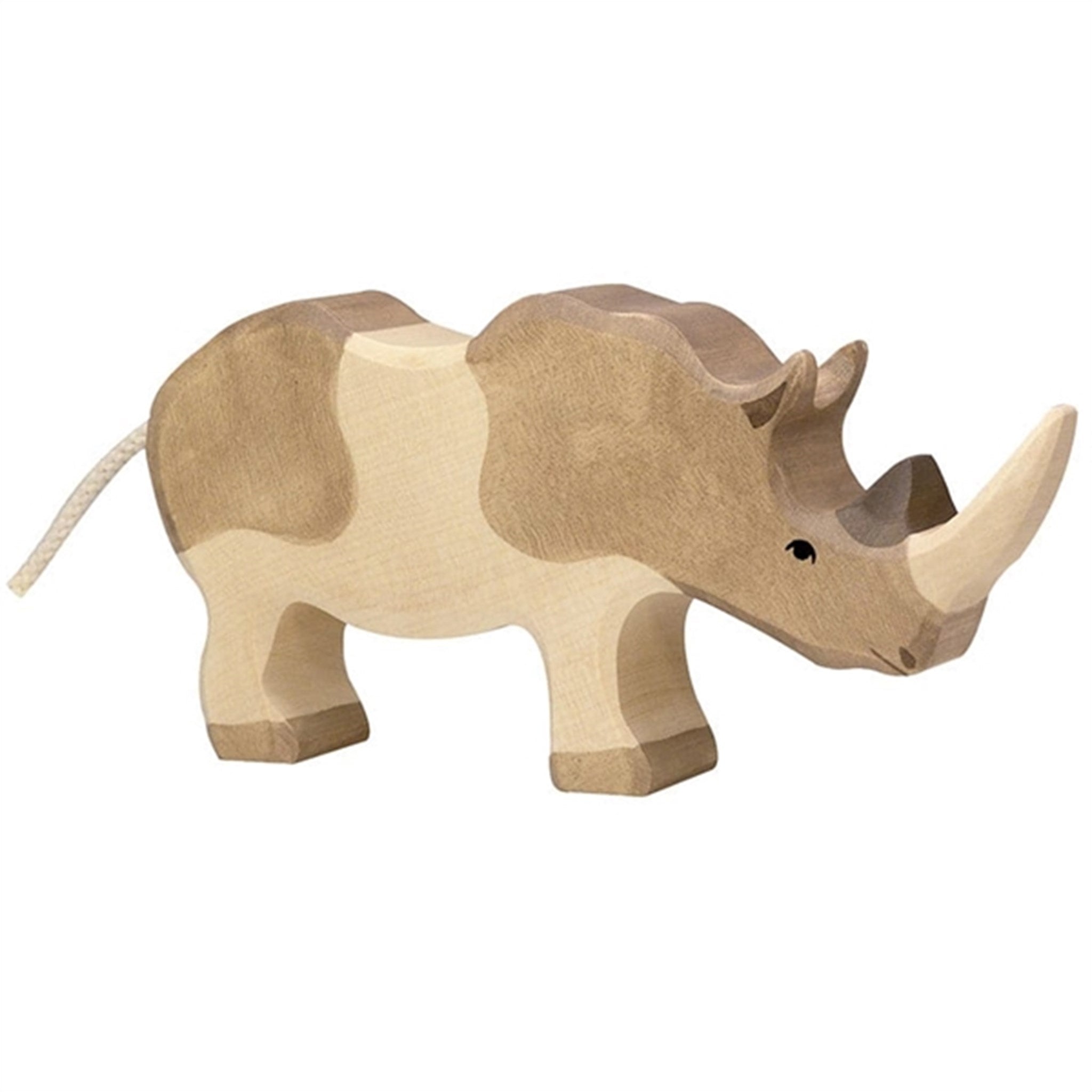 Goki Wood Animal - Rhinoceros