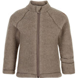 Mikk-Line Wool Baby Jacket Melange Denver