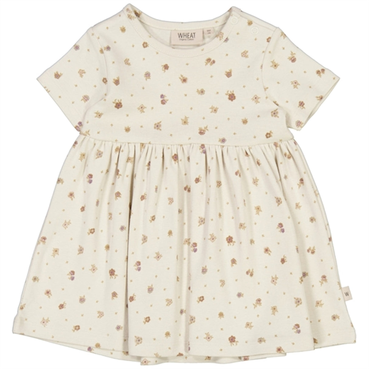 Wheat Chalk Flowers Nova Dress