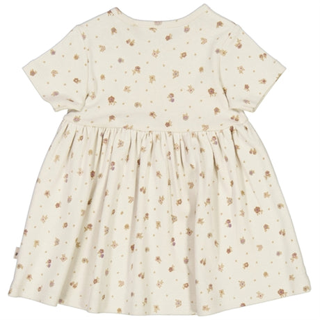 Wheat Chalk Flowers Nova Dress 2