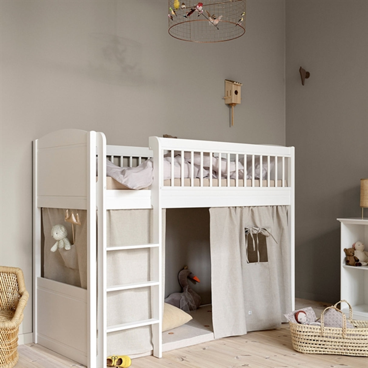 Oliver Furniture Seaside Lille+ Half High Bed White