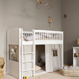 Oliver Furniture Seaside Lille+ Half High Bed White