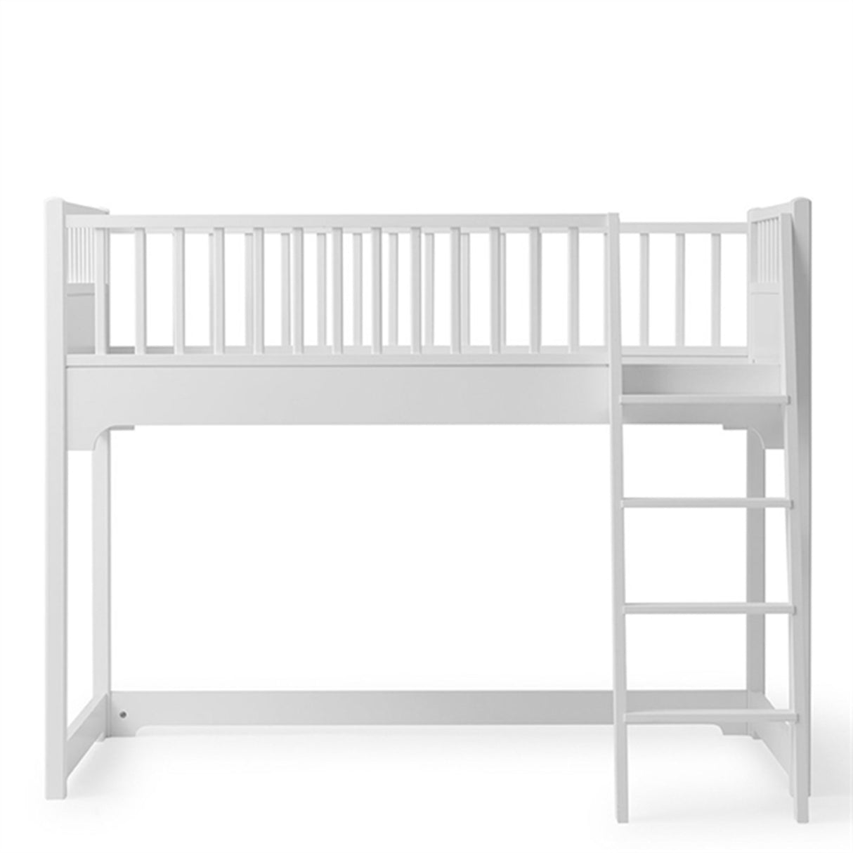 Oliver Furniture Seaside Half High Bed Junior White