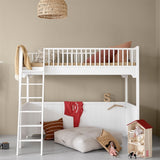 Oliver Furniture Seaside High Bed White