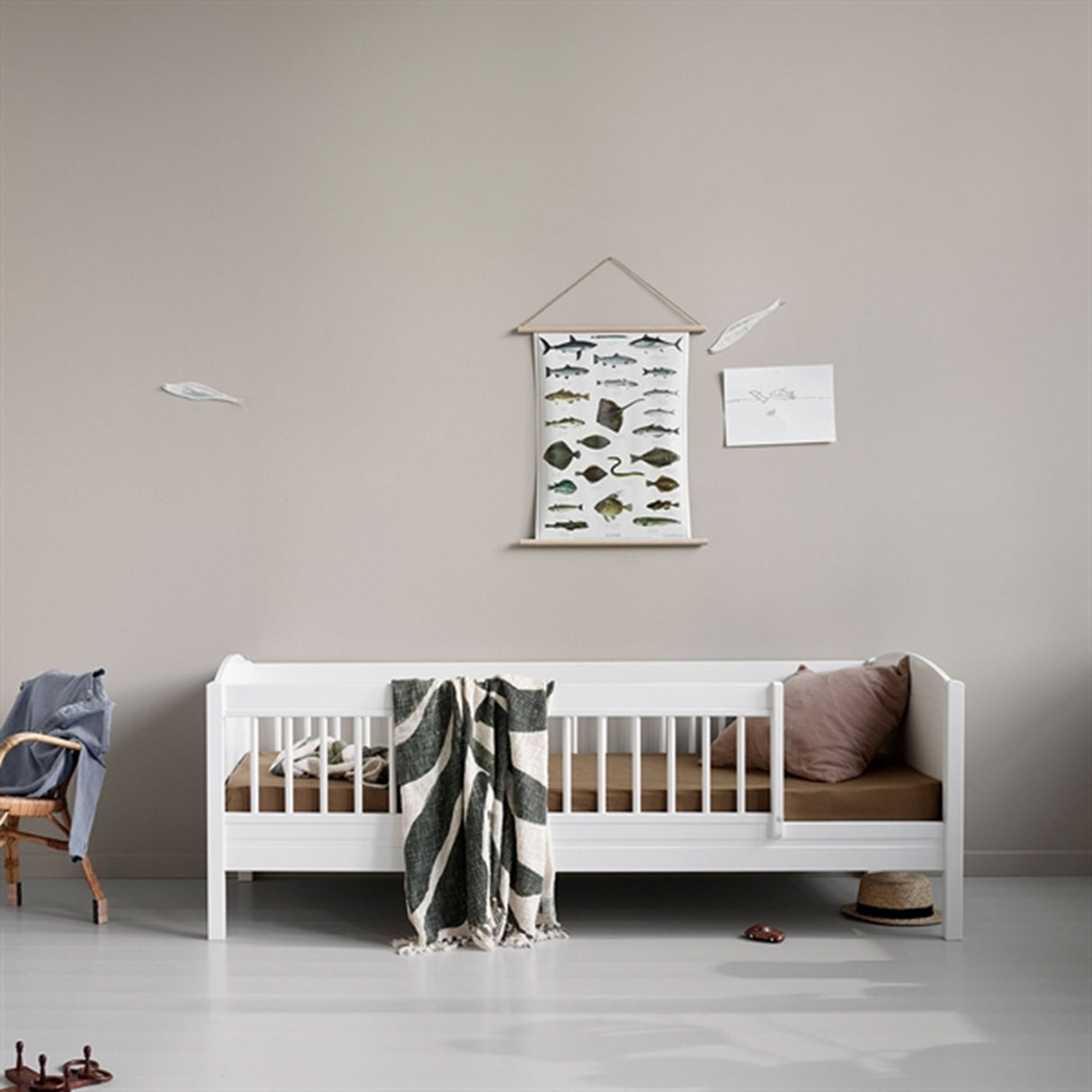 Oliver Furniture Seaside Lille+ Juniorbed White