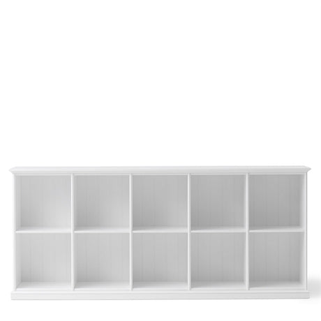 Oliver Furniture Seaside Bookcase Low 10 Rooms