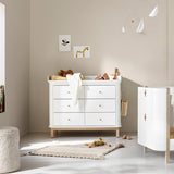 Oliver Furniture Wood Nursery Dresser w. 6 Draws