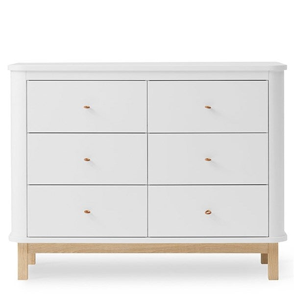 Oliver Furniture Wood Nursery Dresser w. 6 Draws