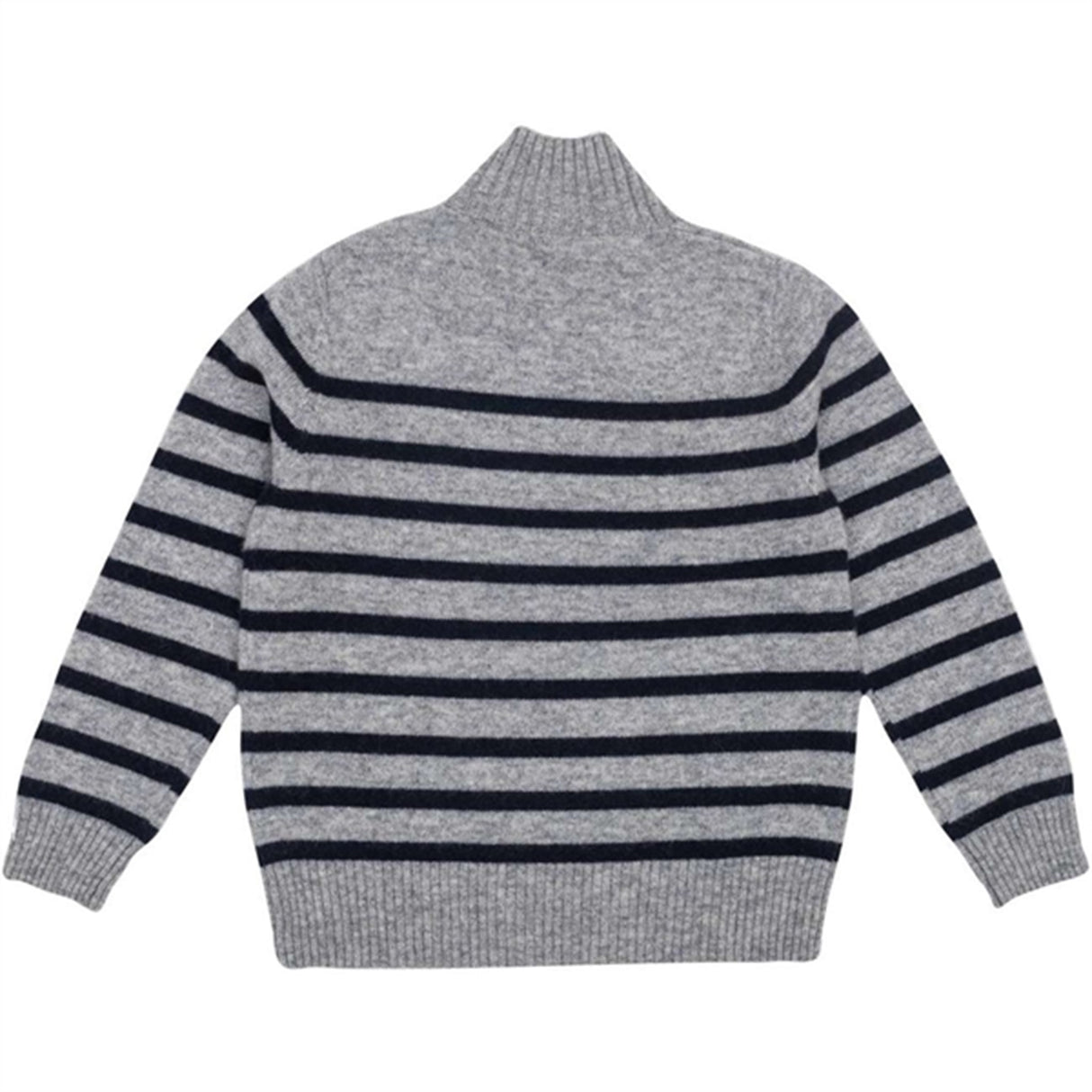 HOLMM Oxford Stripe Opal Cashmere Knit Pullover 8