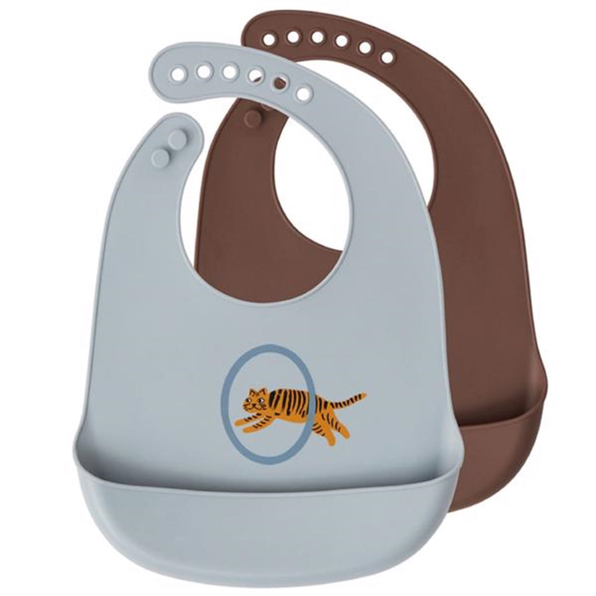 OYOY Bib Tiger 2-pack