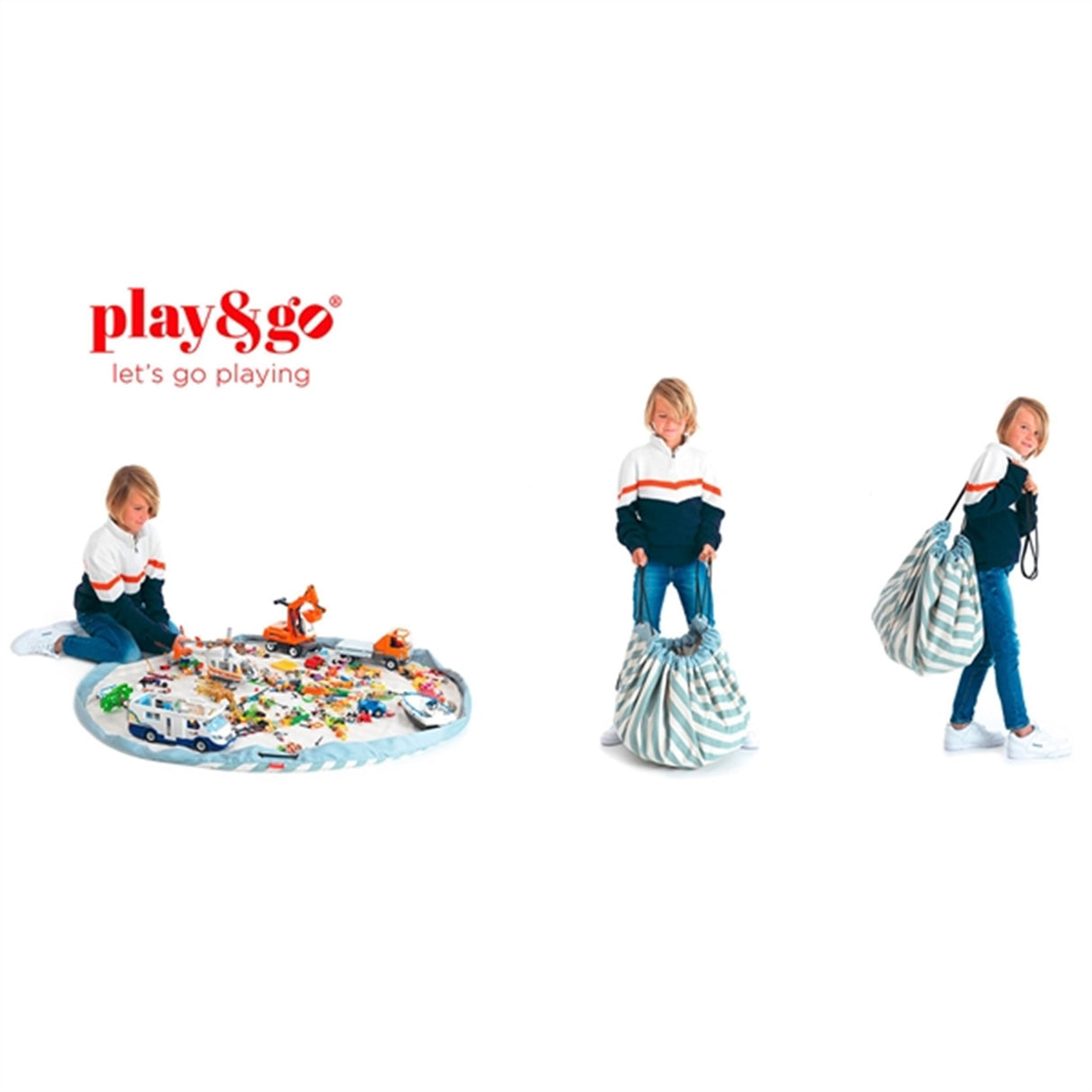 Play&Go 2-in-1 Play Mat Geo green 5