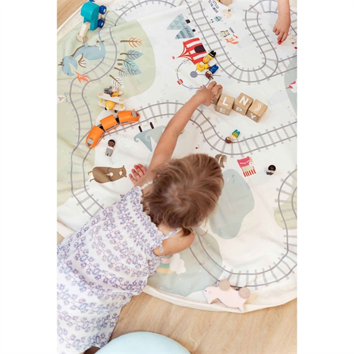 Play&Go 2-in-1 Play Mat Trainmap/Bears 4