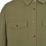 Sofie Schnoor Army Green Shirt 7