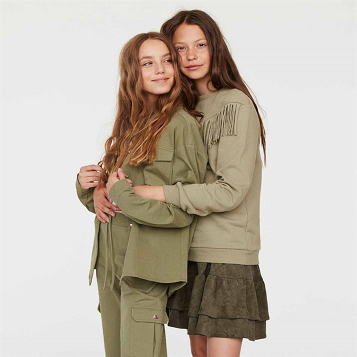 Sofie Schnoor Army Green Shirt 8