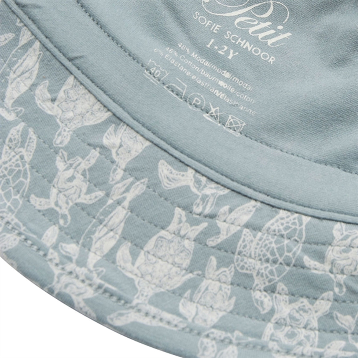 Sofie Schnoor Dusty Blue Laurits Summer Hat 2