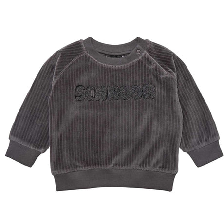 Sofie Schnoor Dark Grey Melange Alfed Sweatshirt