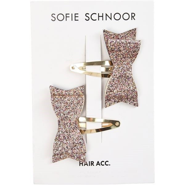 Sofie Schnoor Rose Glitter Hairclip NOOS 2
