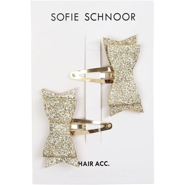 Sofie Schnoor Gold Glitter Hairclip NOOS 2