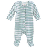 Serendipity Newborn Lake/Ecru Stripe Suit