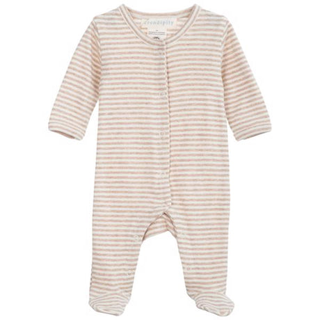 Serendipity Newborn Oat/Ecru Stripe Suit