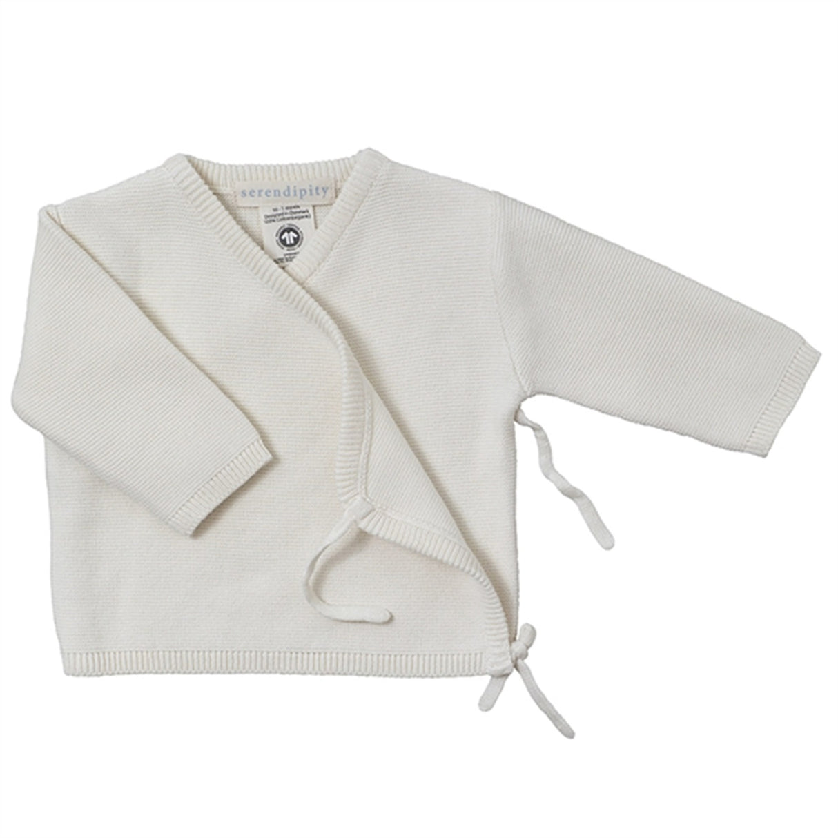 Serendipity Newborn Creme Wrap Jacket 2