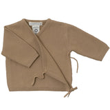 Serendipity Newborn Tan Wrap Jacket 2