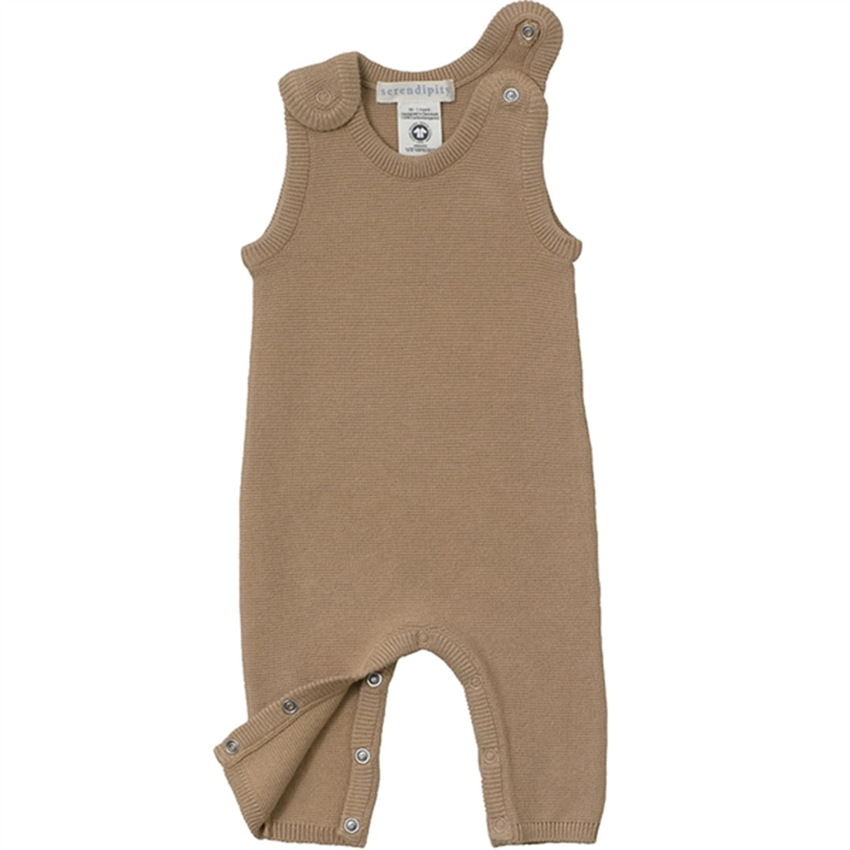 Serendipity Newborn Tan Romper 3